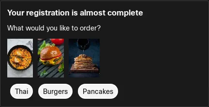 Food Order Dark