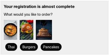 Food Order Light